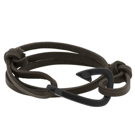 Gaeta Hook Brown Leather BK - Castellamare