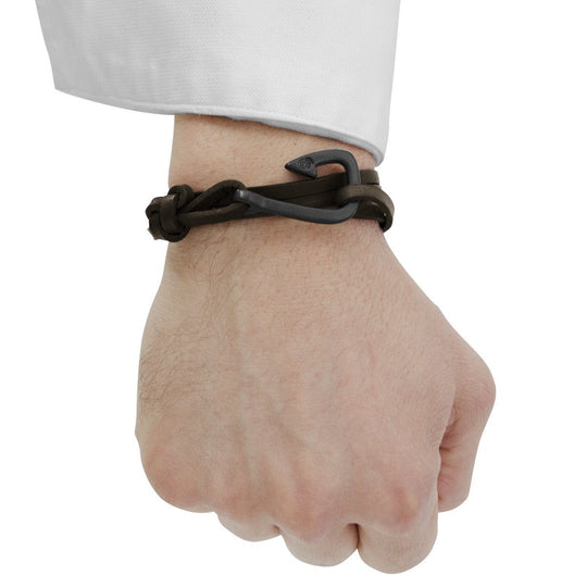 Gaeta Hook Brown Leather BK - Castellamare