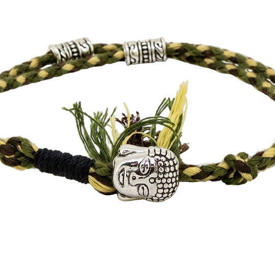 Lumbini Buddha Camu Cotton Tibetan Silver - Castellamare