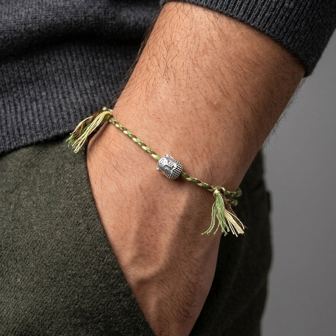 Lumbini Buddha Camu Cotton Tibetan Silver - Castellamare