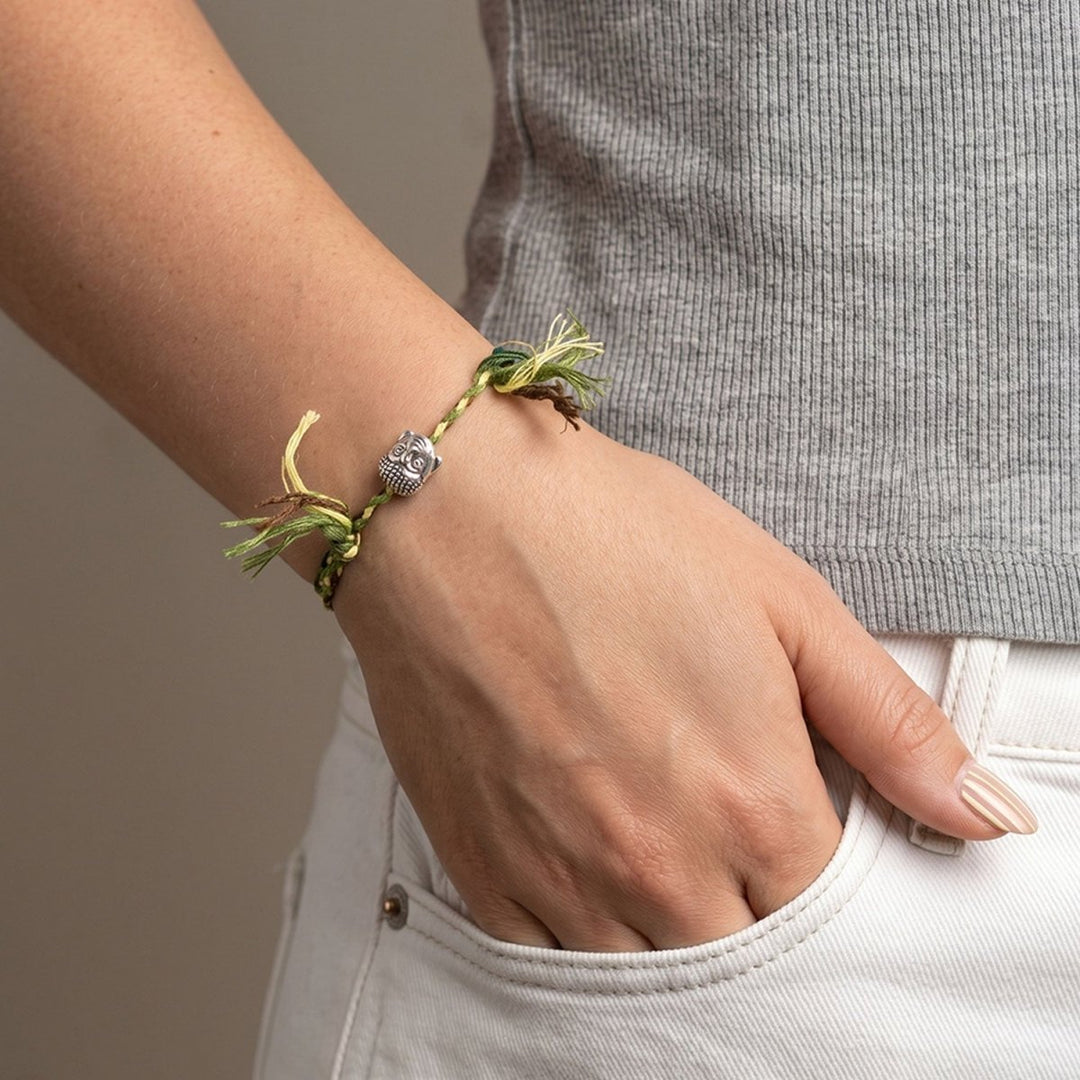 Lumbini Buddha Camu Cotton Tibetan Silver - Castellamare