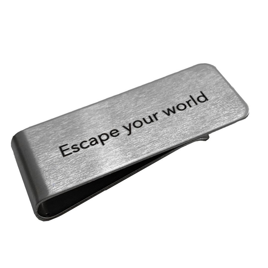 Money Clip Acero Inoxidable 5 X 2 Cms