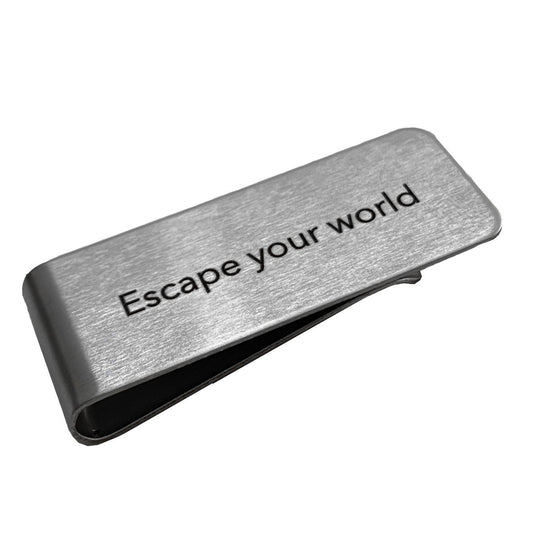 Money Clip Acero Inoxidable 5 X 2 Cms