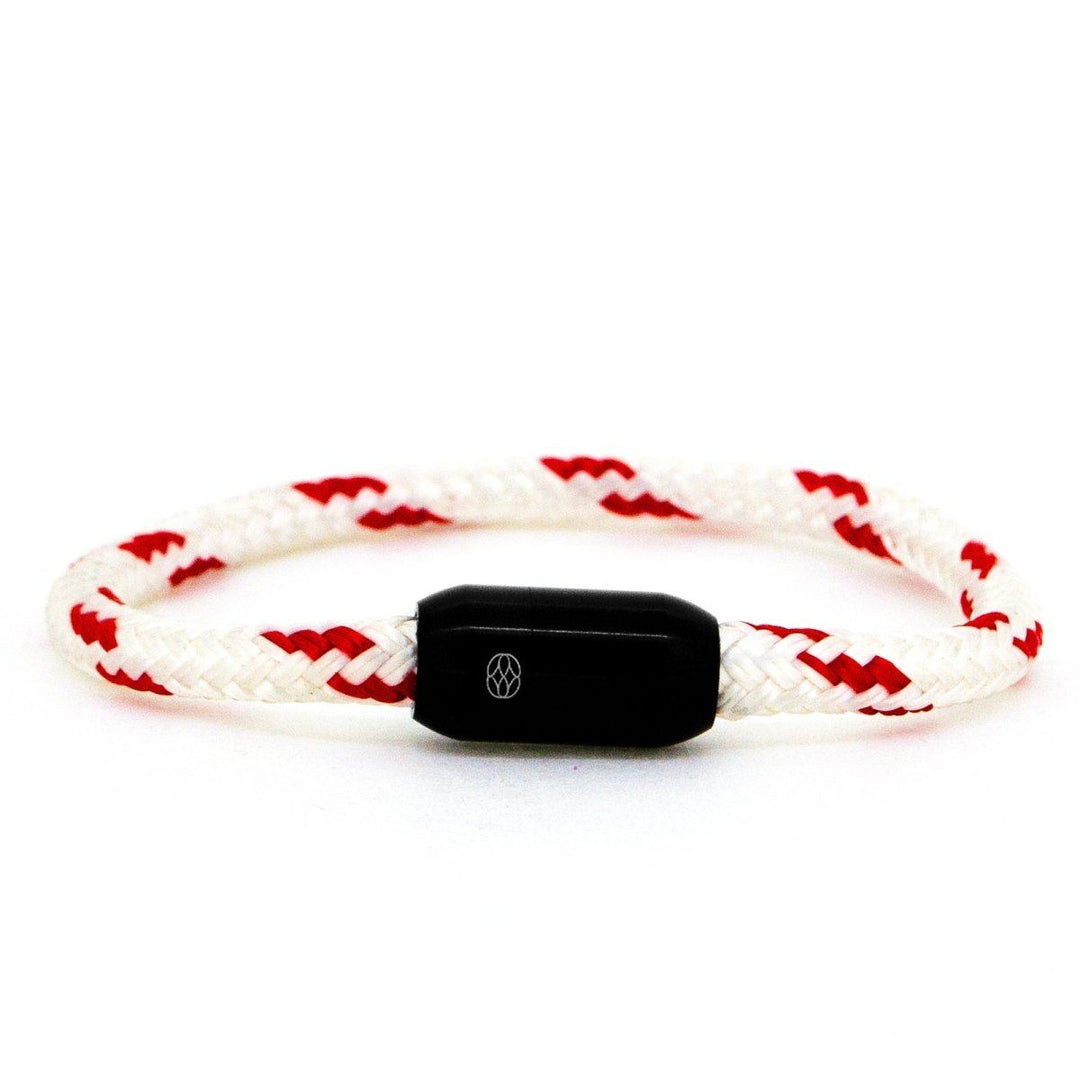 Pulsera - Bonassola 5 Mm White/Red