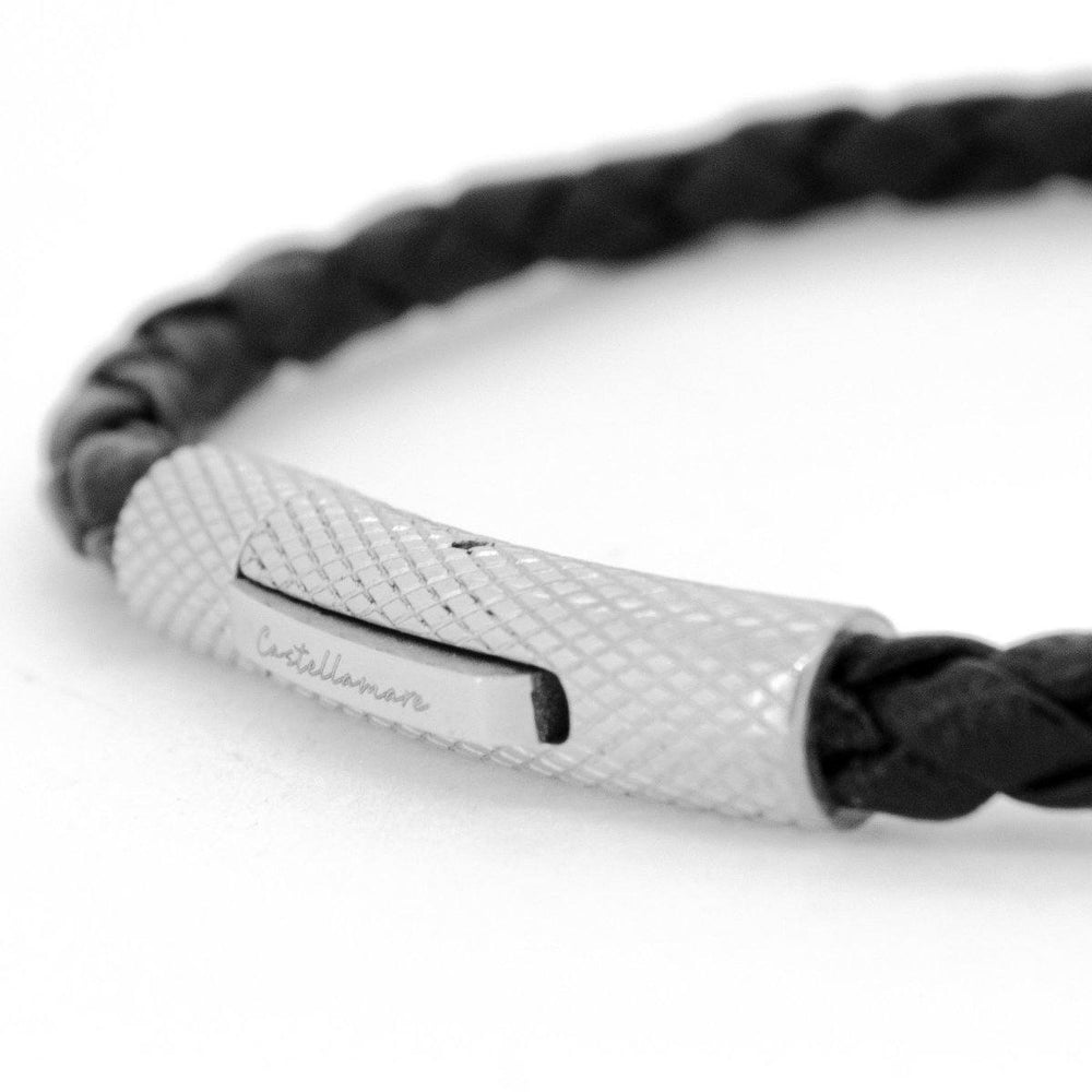 Pulsera - Numana Nappa Black Acero Inoxidable