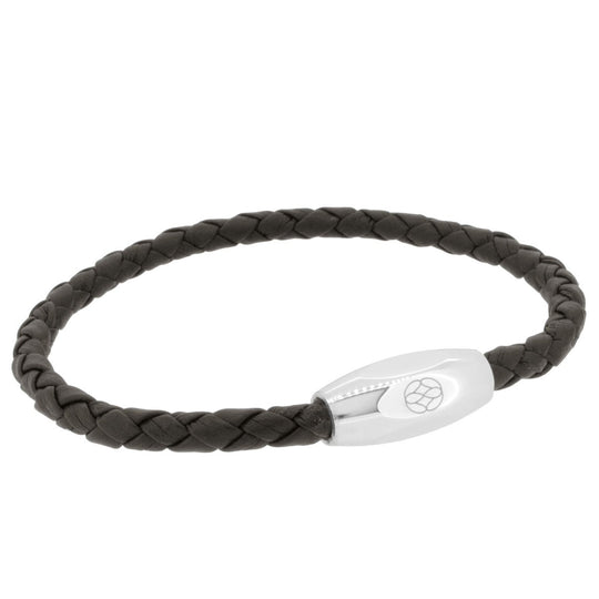 Pulsera - Numana Nappa Black Stainless Steel