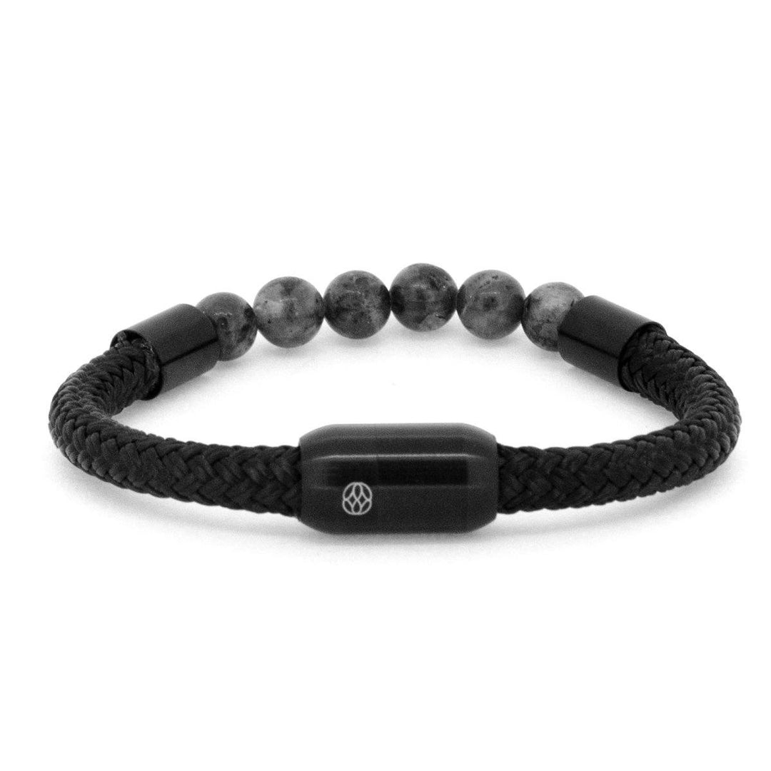 Pulsera - Solanto Black Acero Inoxidable